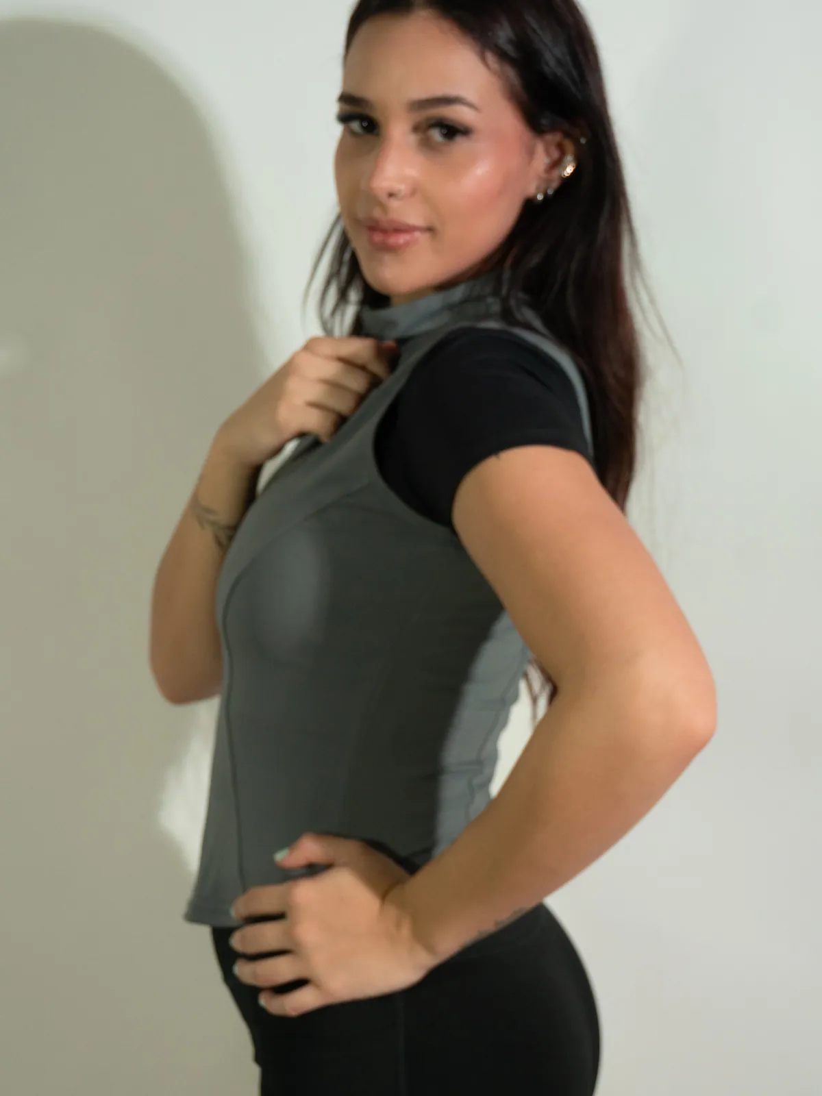 Colete Breeze Dry Fit na cor cinza