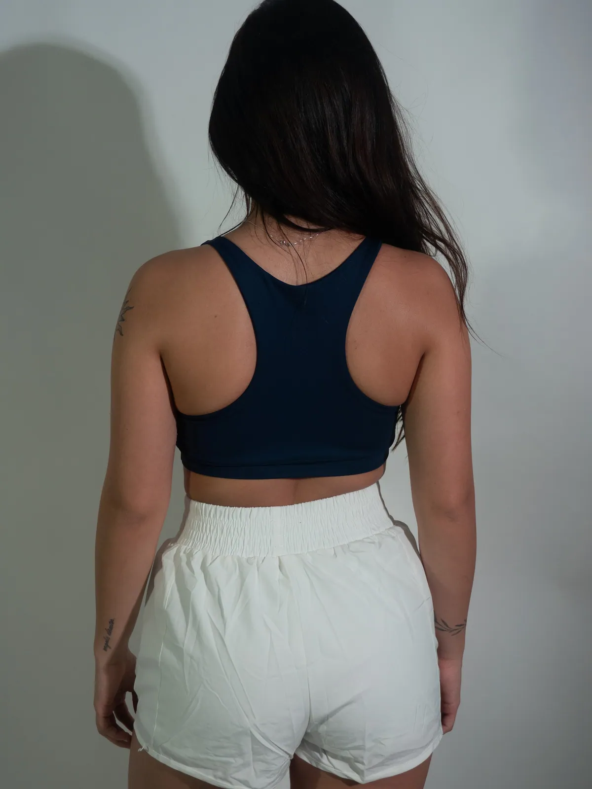 Shorts Move Tactel na cor branco